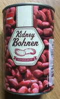 Kidney-Bohnen, dunkelrot