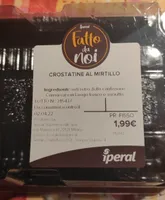 Crostatine al mirtillo