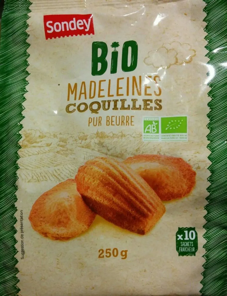 Madeleine coquille pur beurre