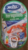 Heringsfilet in Paprika-Creme