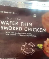 Smoked wafer thin chicken