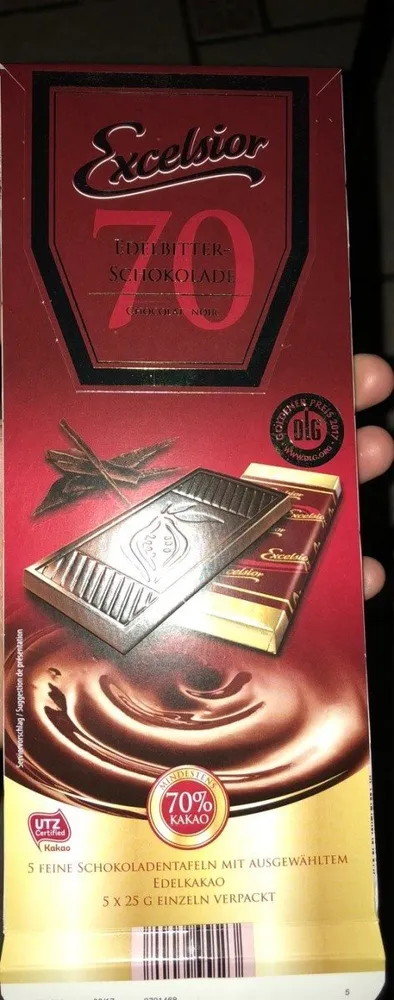 Edelbitter Schokolade 70%