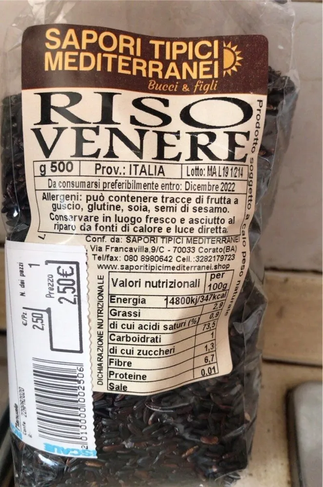 Riso venere
