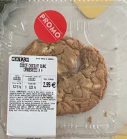 Cookie Chocolat Blanc Cranberries