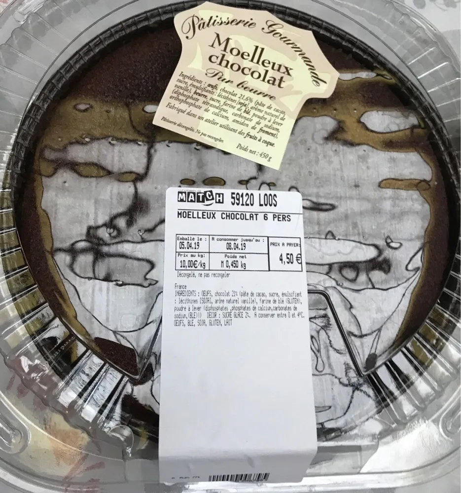Moelleux chocolat