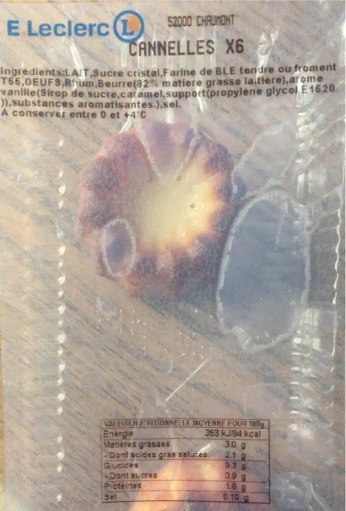 Canelés x6