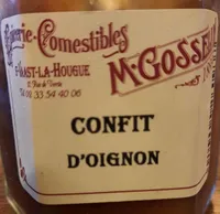 Confit d oignon
