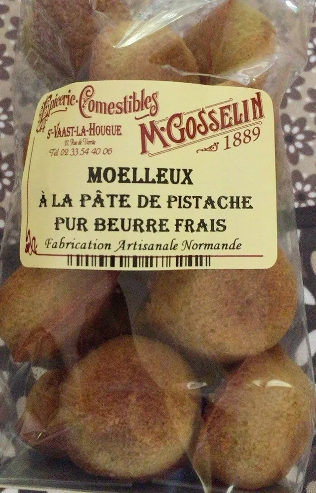Moelleux à la pâte de pistache