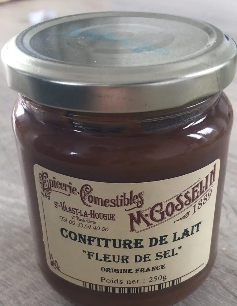 Confiture de lait « fleur de sel »