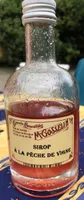Sirop à la pêche de vigne