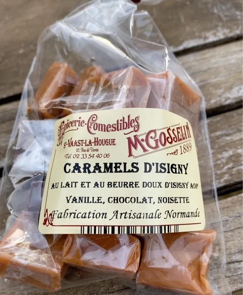 Caramels d’Isigny au lait et au beurre doux d’Isogny