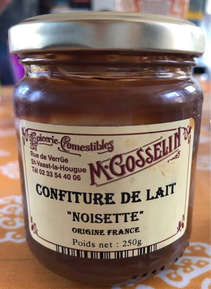 Confiture de lait "noisette"