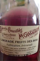 Limonade fruits des bois