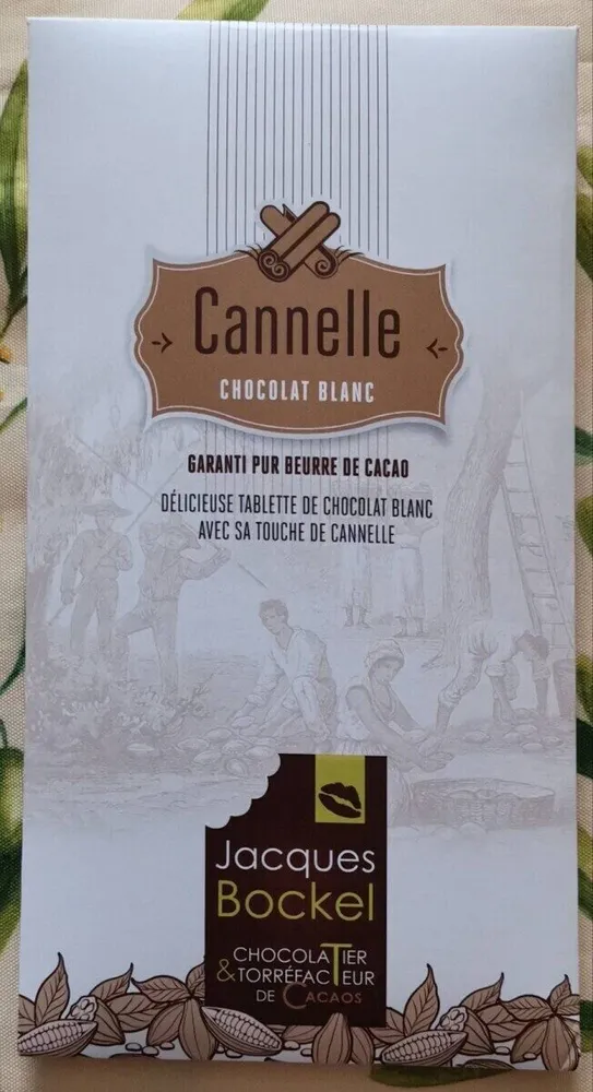 Chocolat blanc Cannelle