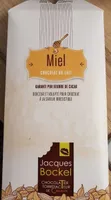 Tablette de chocolat au lait au miel
