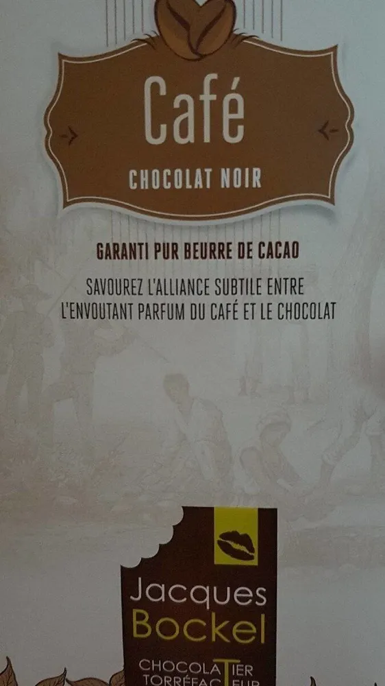 Chocolat au café jacques bockel