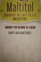 Chocolat maltitol