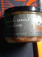 Terrine de cannard aux olives