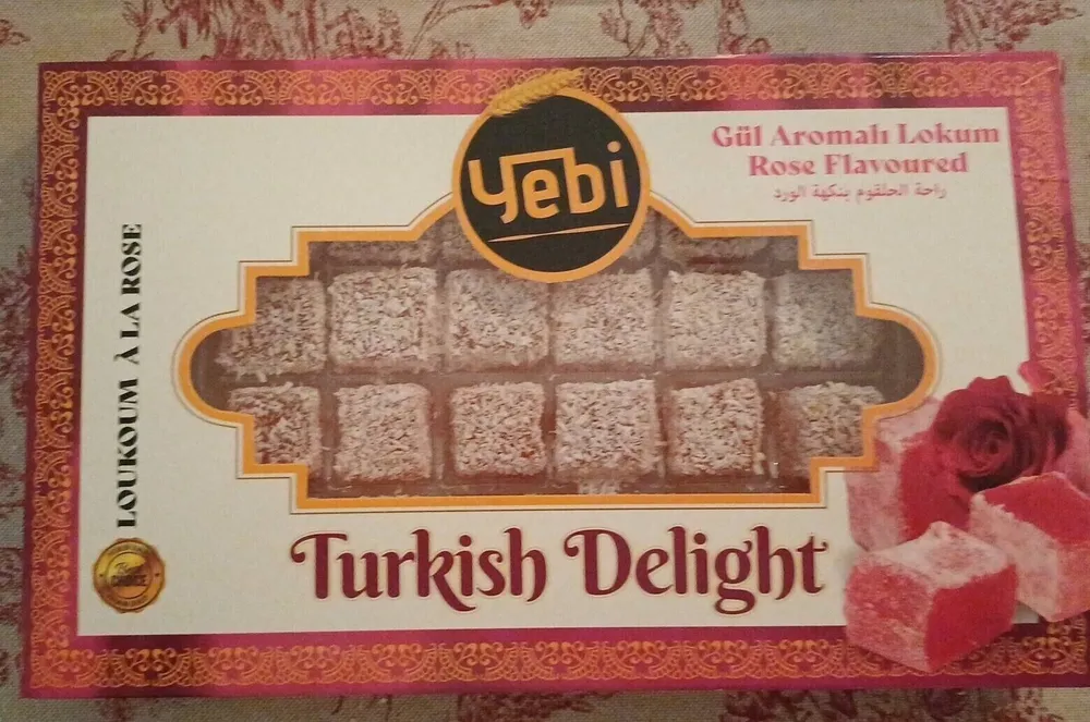 Gül Aromalı Lokum / Rose Flavoured / Turkish Delight
