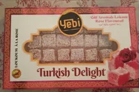 Gül Aromalı Lokum / Rose Flavoured / Turkish Delight