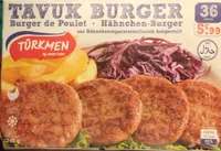 Burger de poulet
