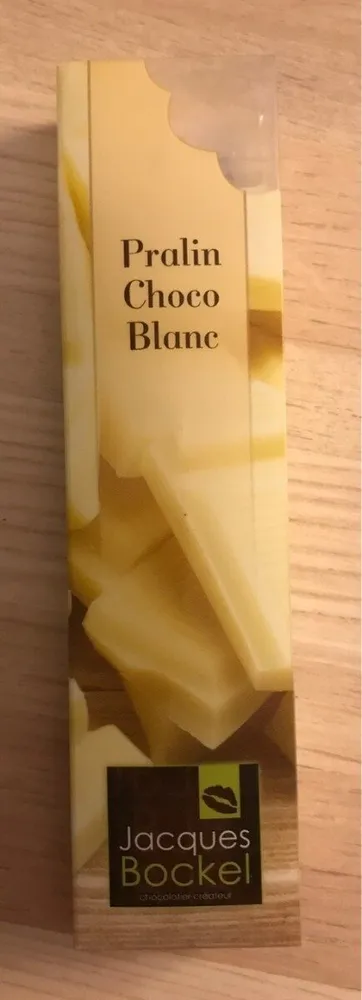 Pralin choco blanc