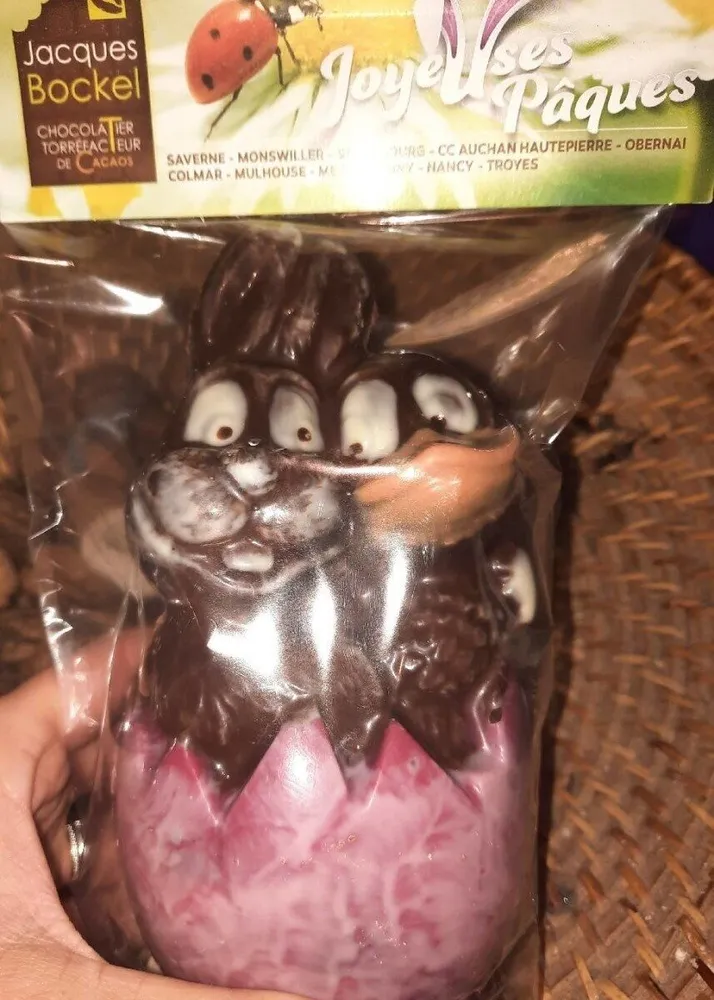 Moulage chocolat au lait