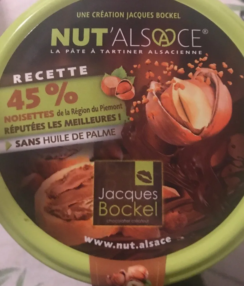NUT'ALSACE recette noisette
