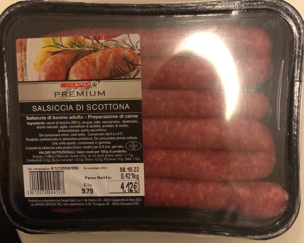 Salsiccia di Scottona