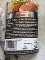 Salciccia di scottona