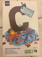 Lettre en chocolat au lait