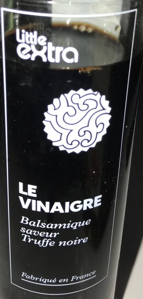 Vinaigre balsamique saveur truffe noir