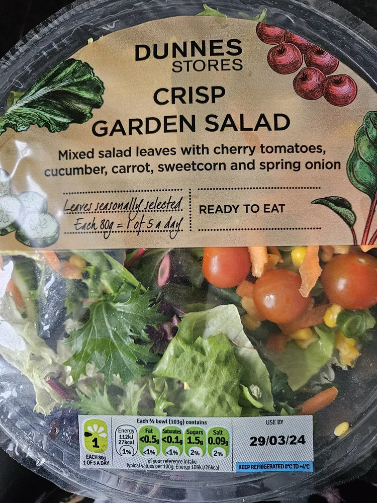 CRISP GARDEN SALAD
