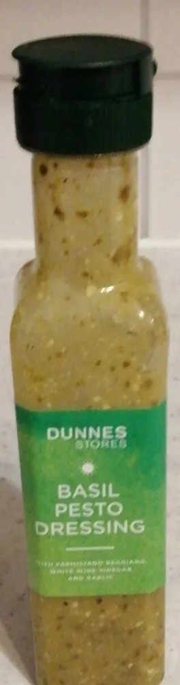 Dunnes Stores Basil Pesto Dressing
