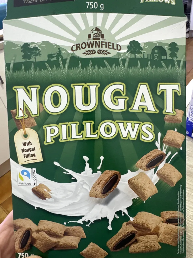 Nougat pillows