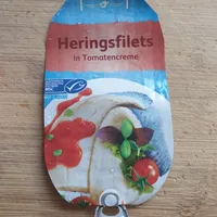 Heringsfilets in Tomatencreme