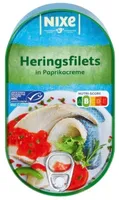 Heringsfilets in Paprikacreme
