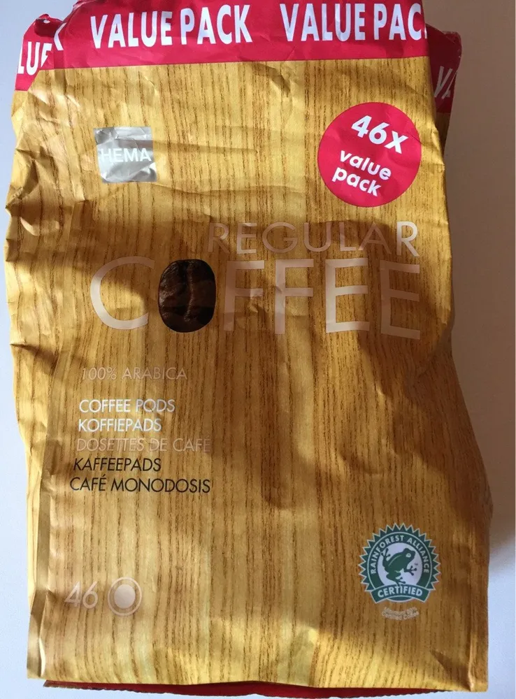 Regular coffee
