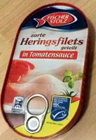 Heringsfilets in Tomatensauce