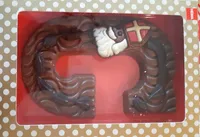 Lettre en chocolat
