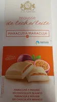 Mousse de leche maracuyá