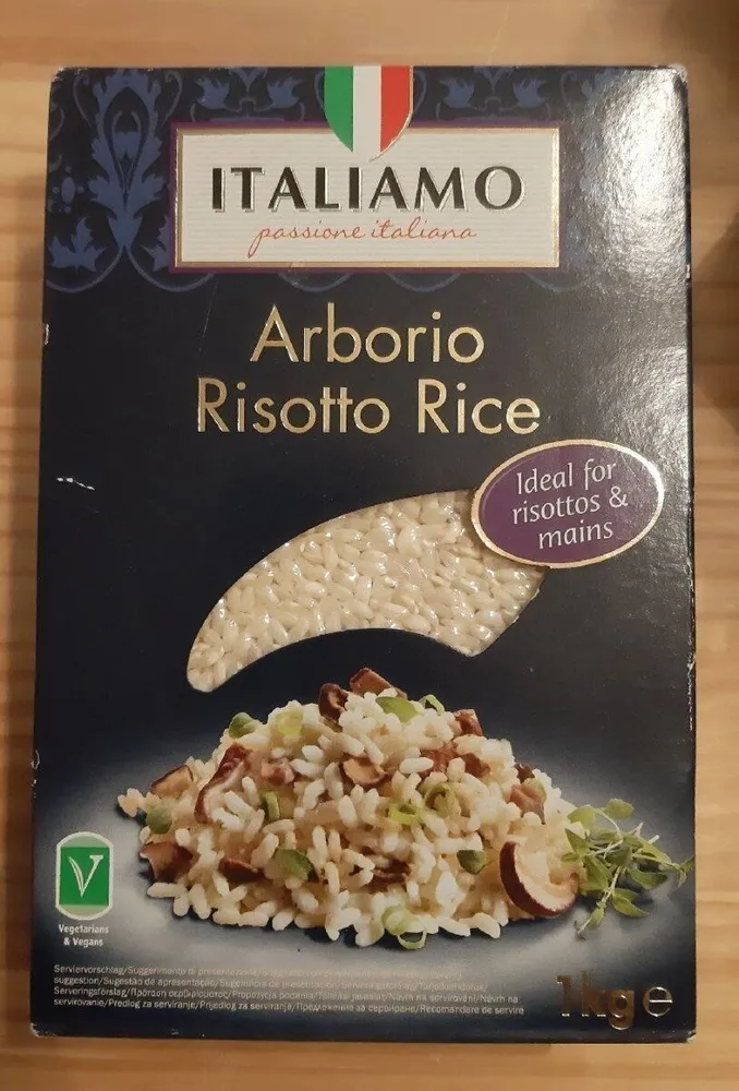 Carosio Riso Arborio, Risotto Reis
