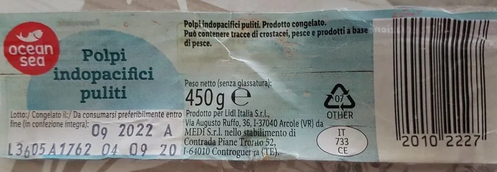POLPI INDOPACIFICI PULITI