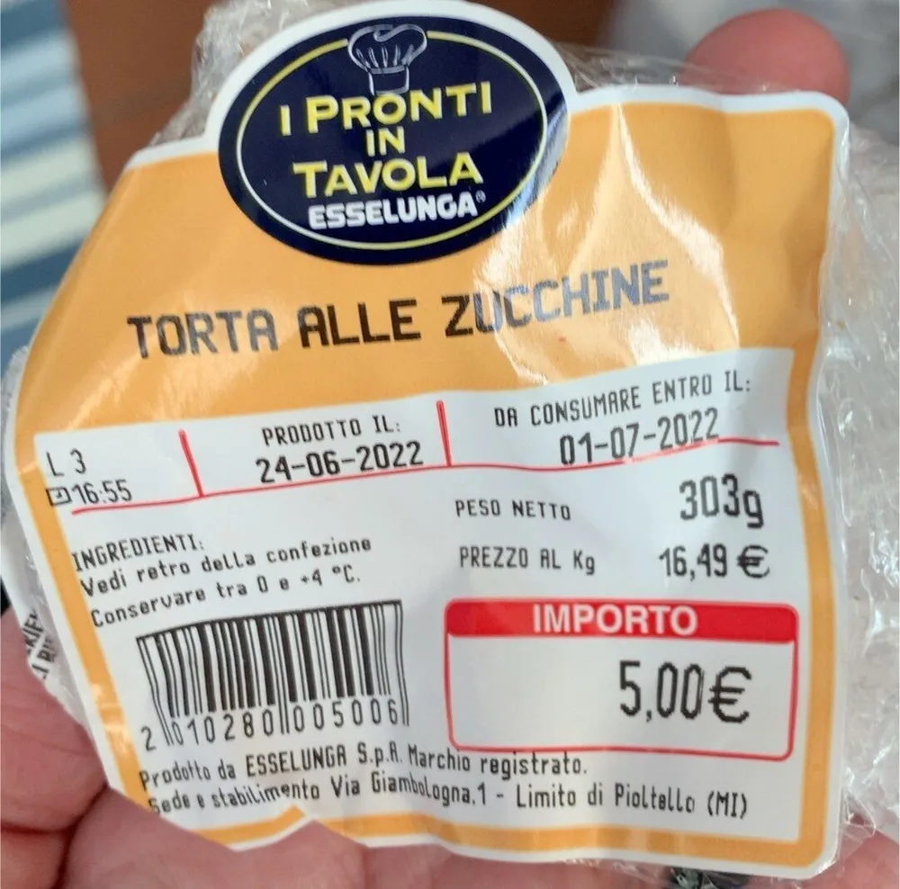 Torta alle zucchine