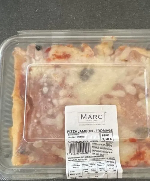 Pizza Jambon - Fromage