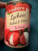 Litchi pelati, denocciolati, zuccherati