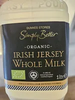 Organic Irish Jersey Whole Milk