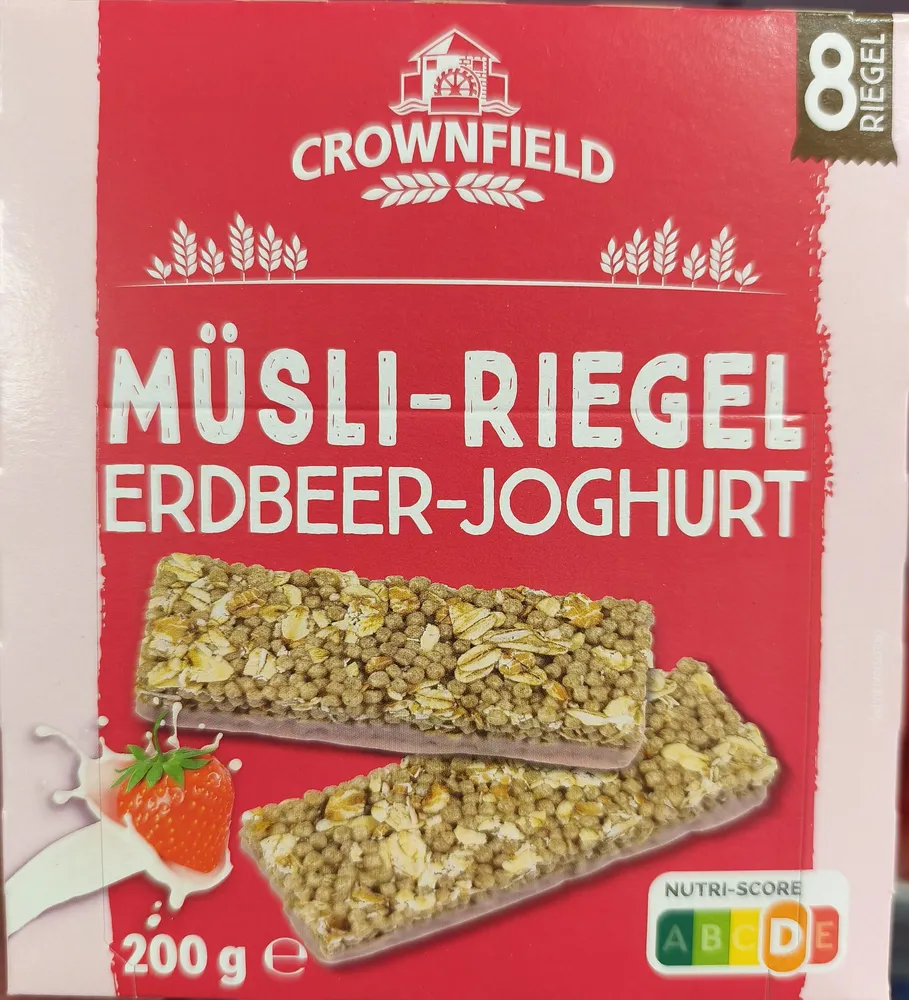 Müsli-Riegel Erdbeer-Joghurt