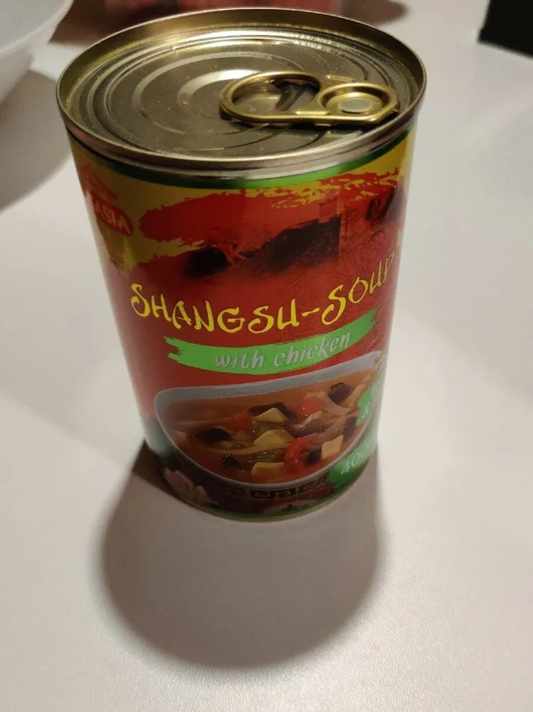 Shangsu-Soup with cooked chicken