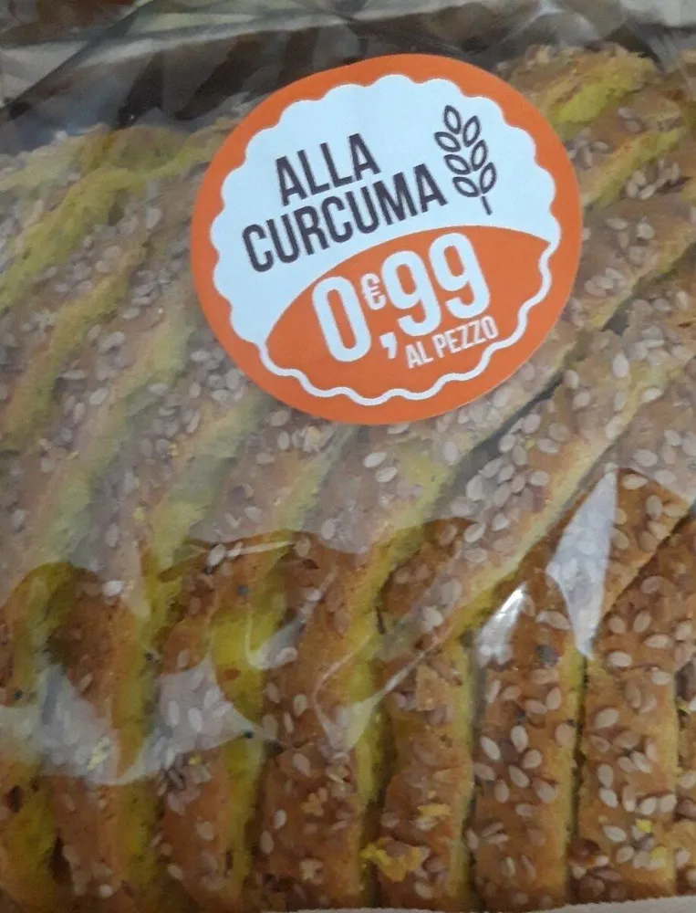 Pane curcuma e sesamo